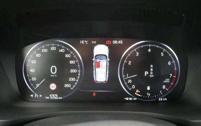 Volvo V60 cena 115899 przebieg: 47675, rok produkcji 2021 z Warszawa małe 172
